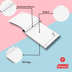 Neelgagan Ruled 80pgs Slip Pad- No 11